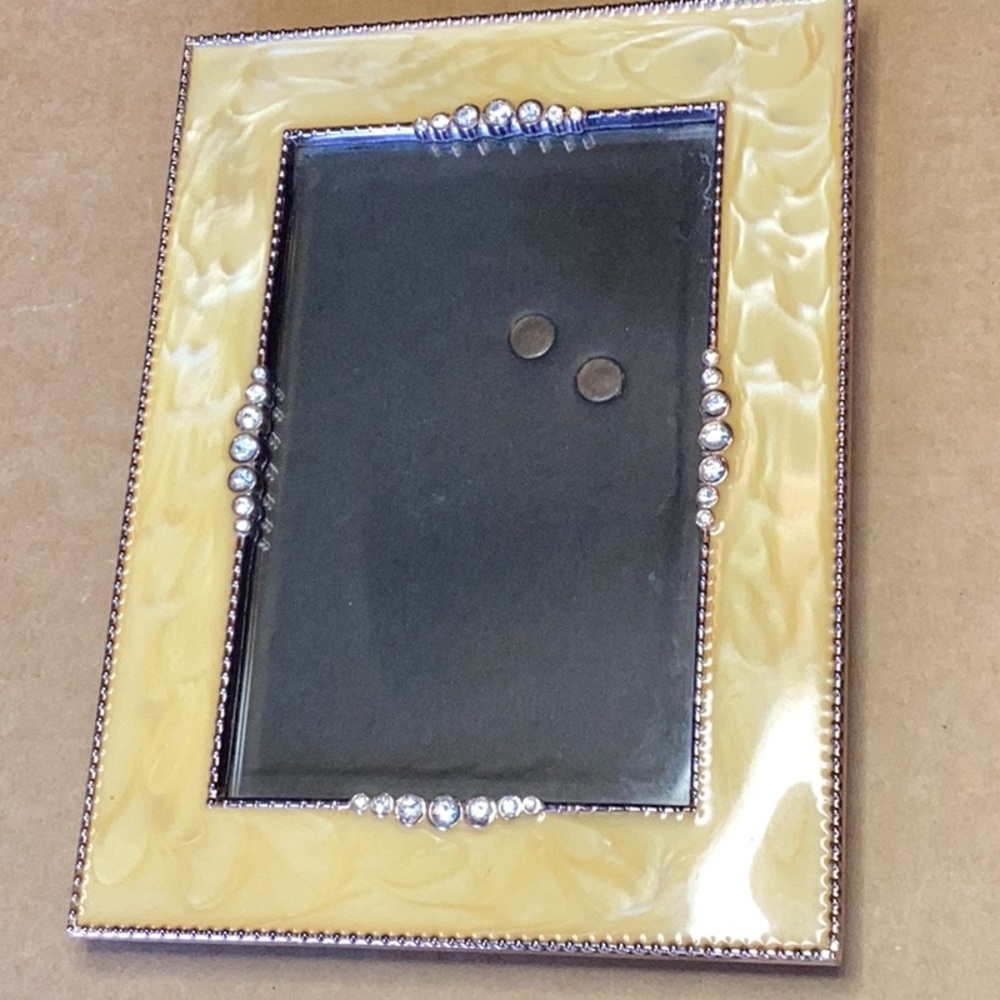 FINAL SALE PRICE Enamel Rhinestone Frame + Inspirational Sign - Picture 5 of 7